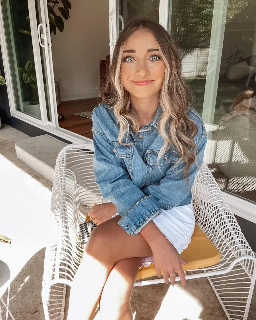 Chic Summer Style with Denim Jacket