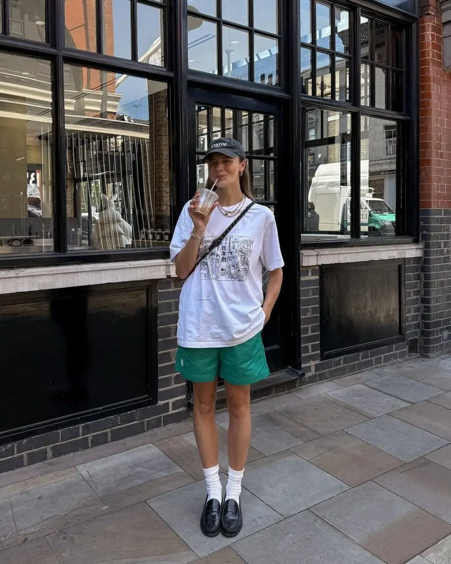 Chic and Casual Shorts Outfit for Summer