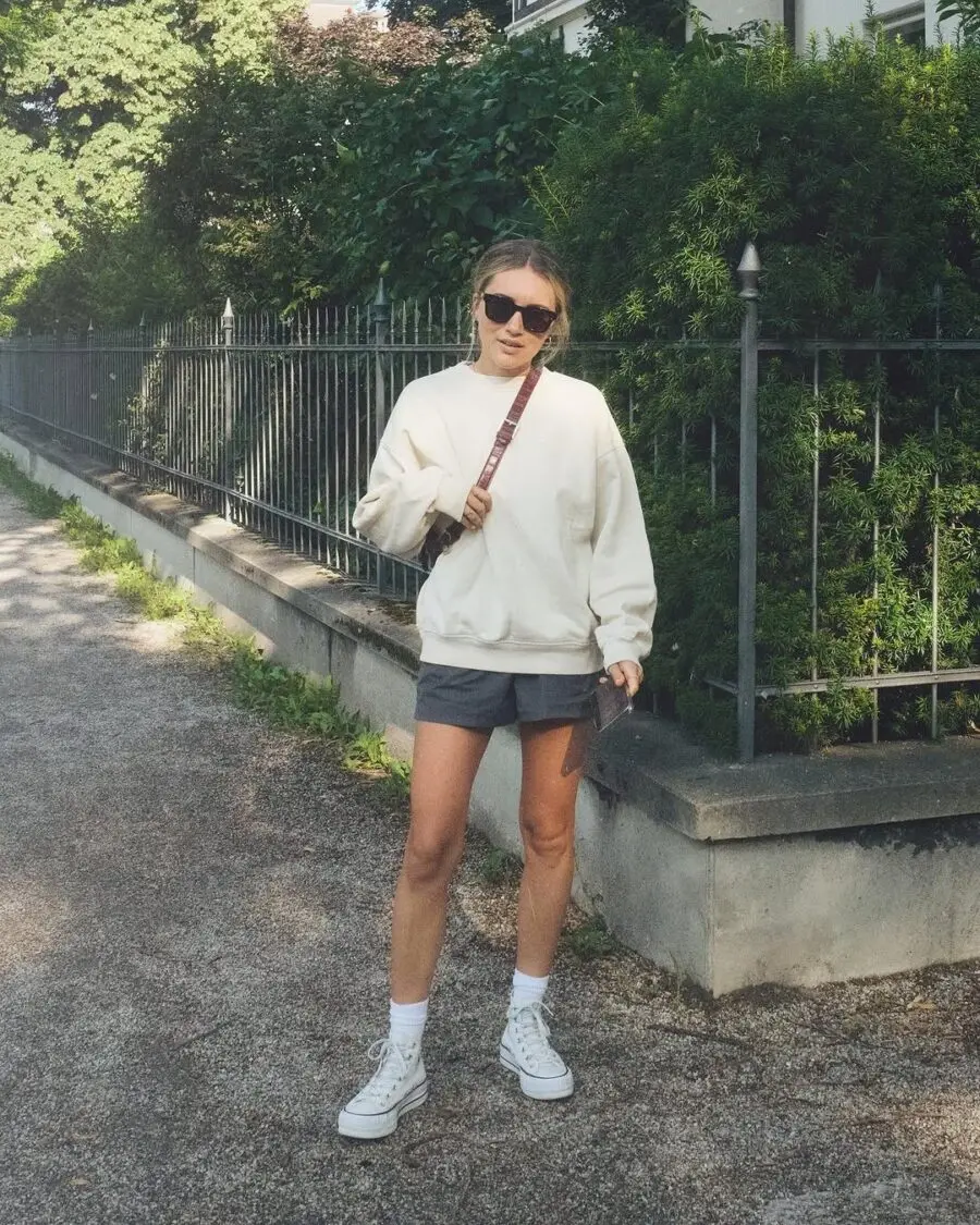 Cool and Comfy Summer Shorts Outfit Inspiration