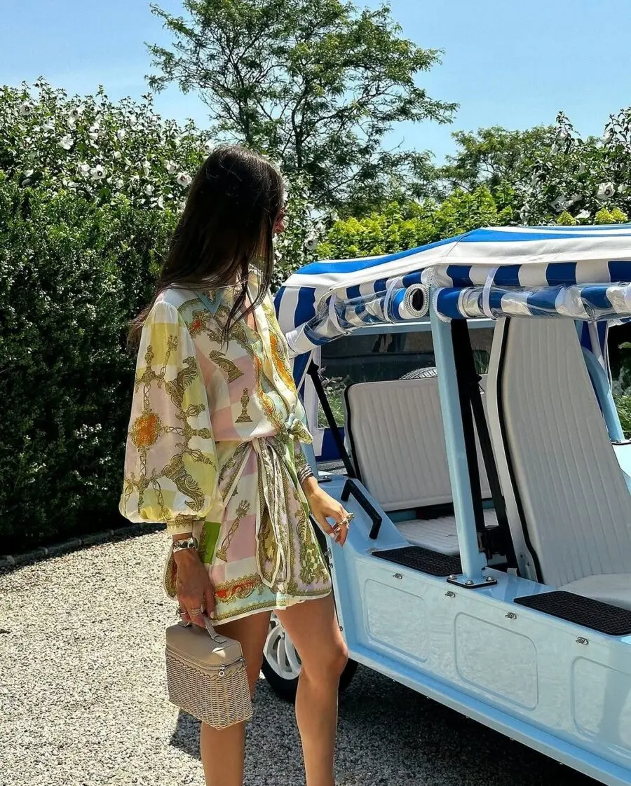 Charming Mini Dress for Summer Outings