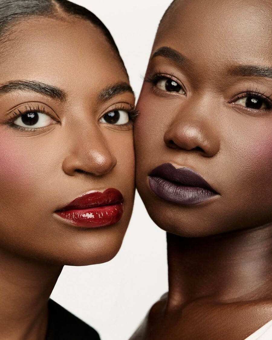 Bold lipstick shades for dark skin tones