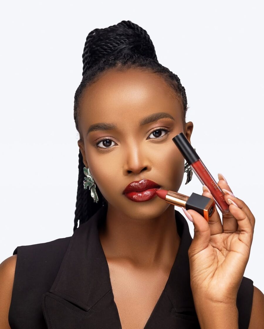 Radiant red lip looks for dark skin