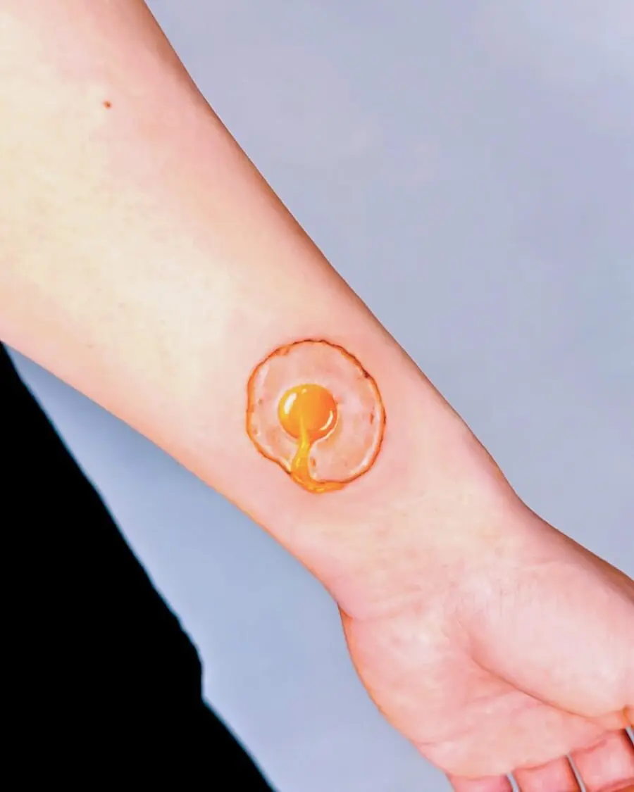 Unique Egg Tattoo for Creative Expression