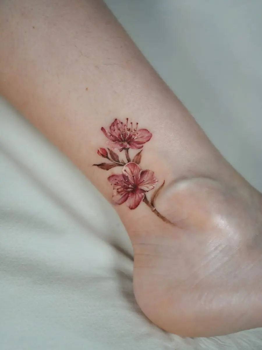 Delicate pink blooms for a graceful look