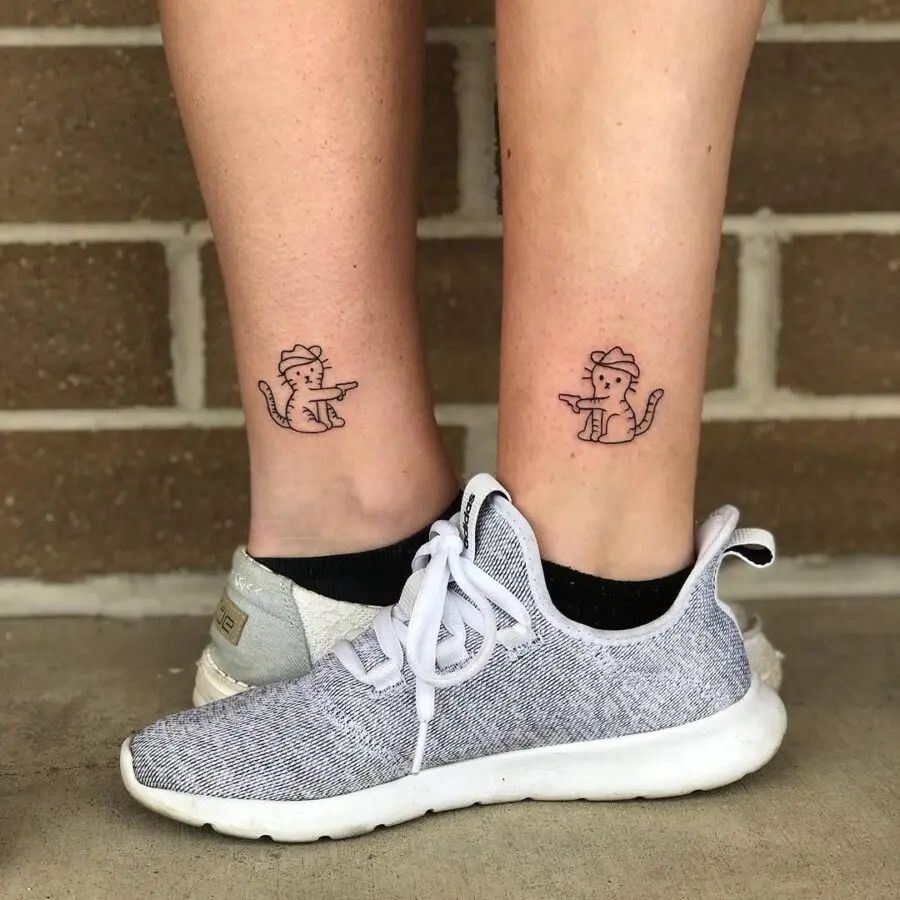Hilarious Cat Tattoos for Animal Lovers