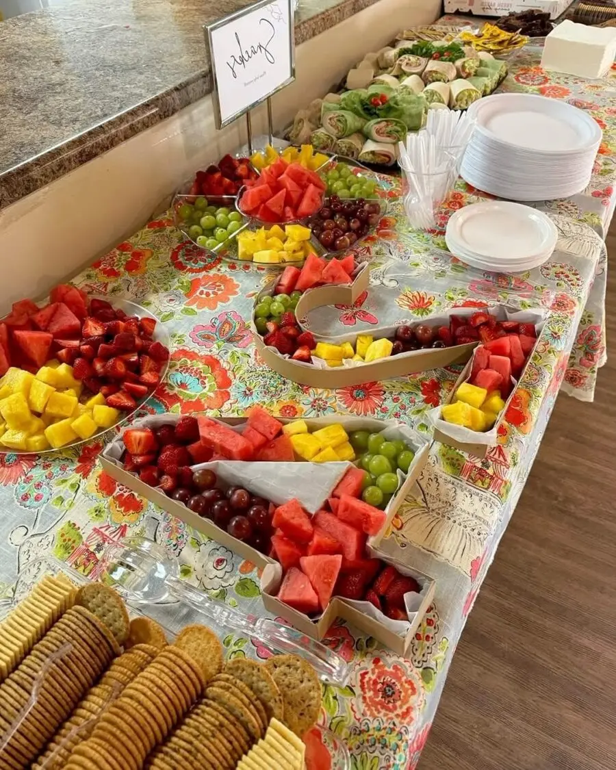 Vibrant Fruit Display for Celebration