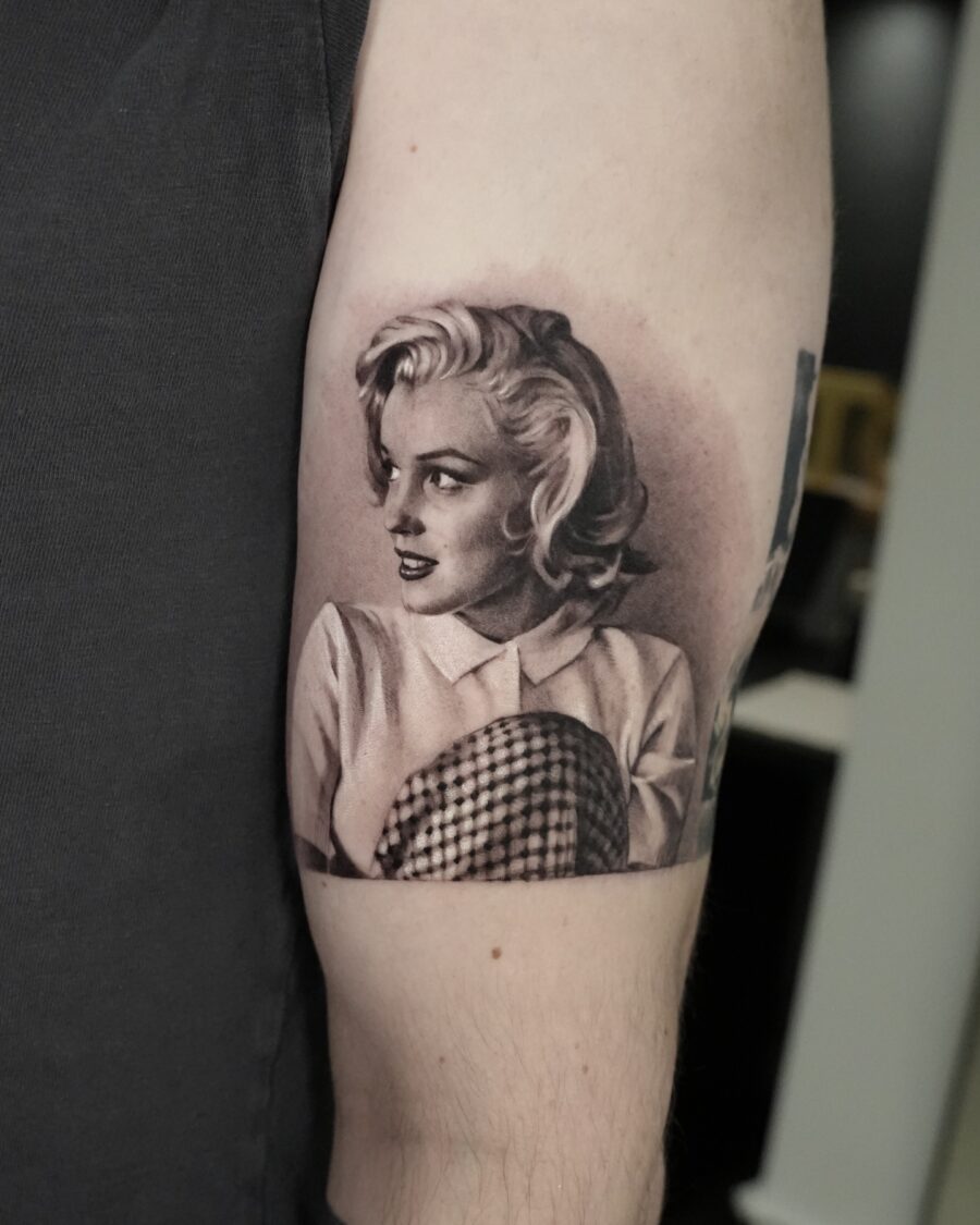 Stunning portrait of an iconic figure