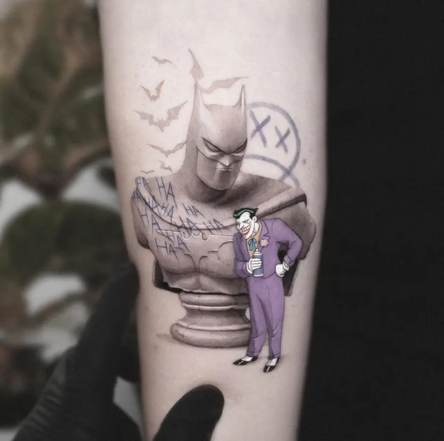 Joker vs Batman: Classic Tattoo Duel