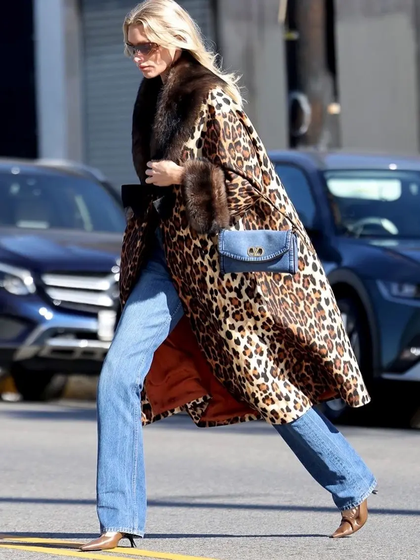 Stylish leopard print ensemble for bold fashion lovers
