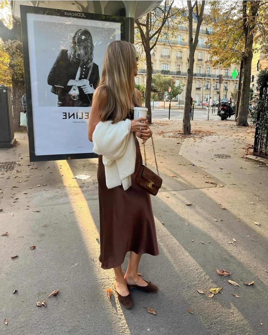 Chic Long Dress Perfect for Autumn Days