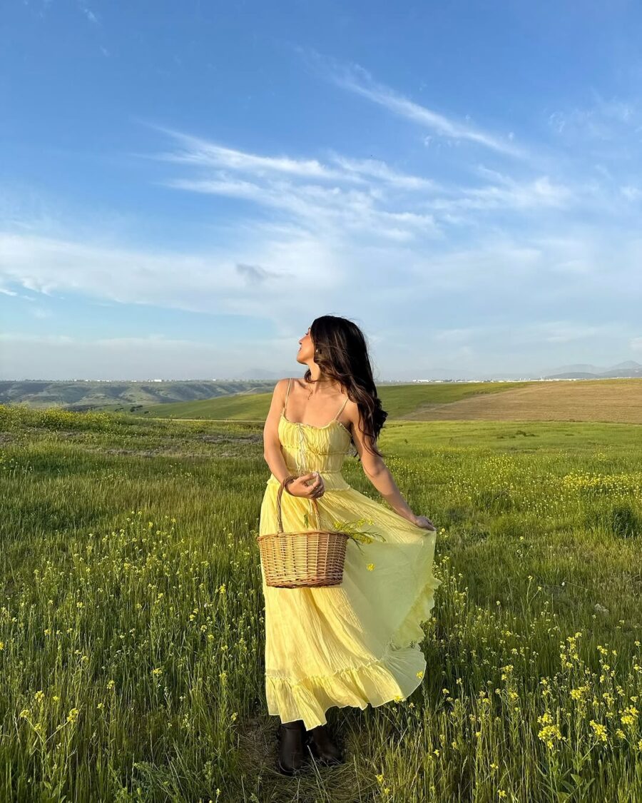 Charming Long Dress Perfect for Spring Days