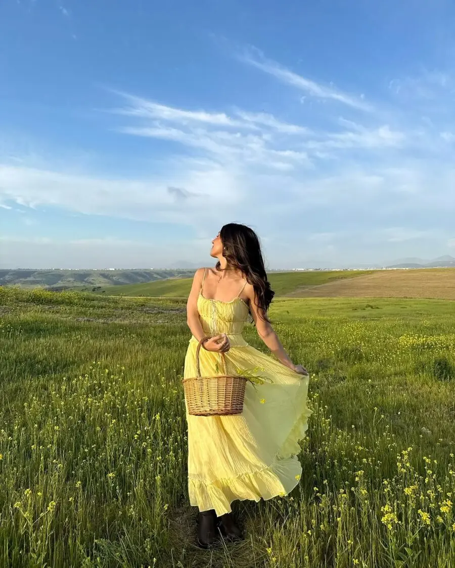 Charming Long Dress Perfect for Spring Days