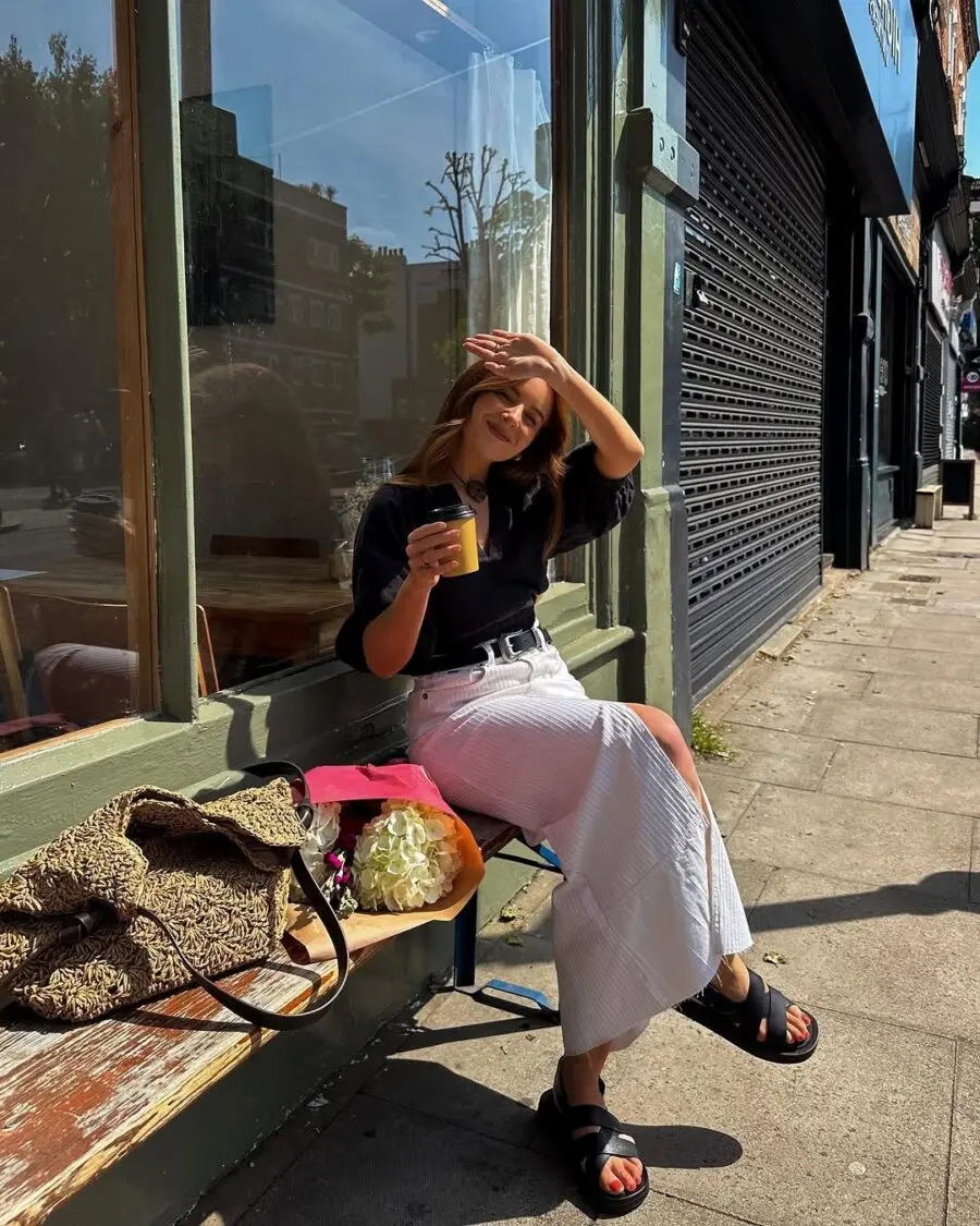 Chic Long Skirt for Casual Outings