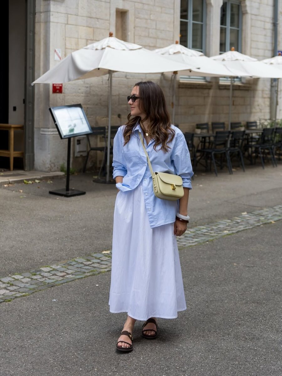 Stylish Long Skirt Outfit for Casual Days