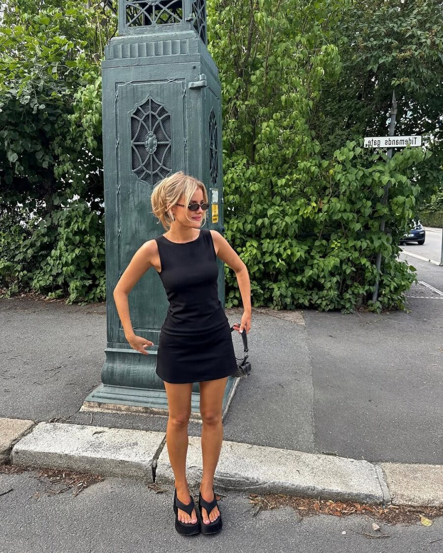 Chic and Casual Mini Dress Ensemble