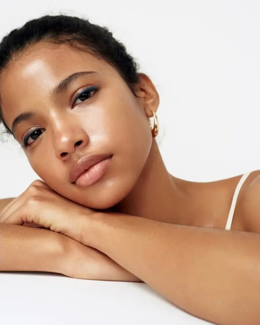 Effortless beauty with a radiant glow