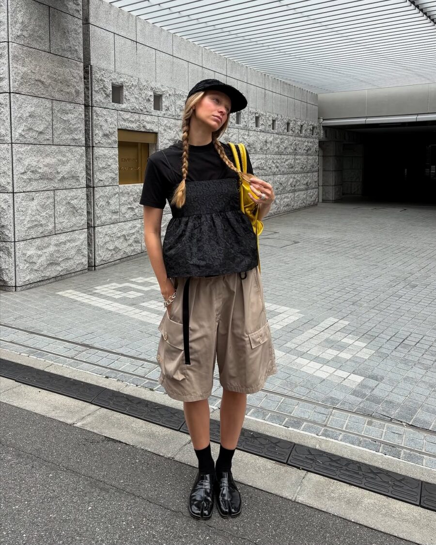 Stylish and Comfy Casual Shorts Outfit