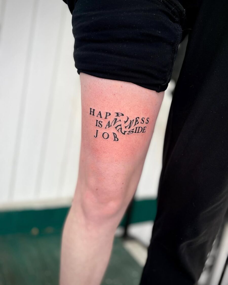 Unique Typography for Inspired Tattoo Lovers