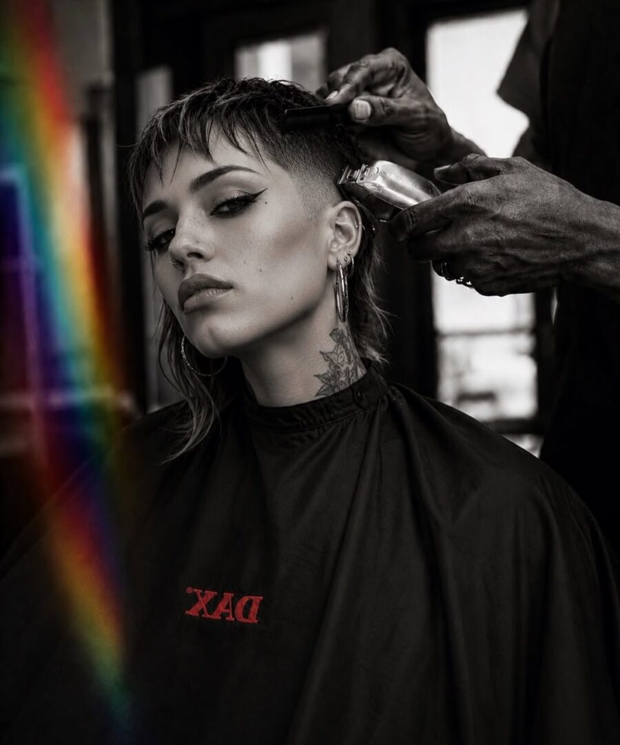 Chic Undercut Style for Bold Women