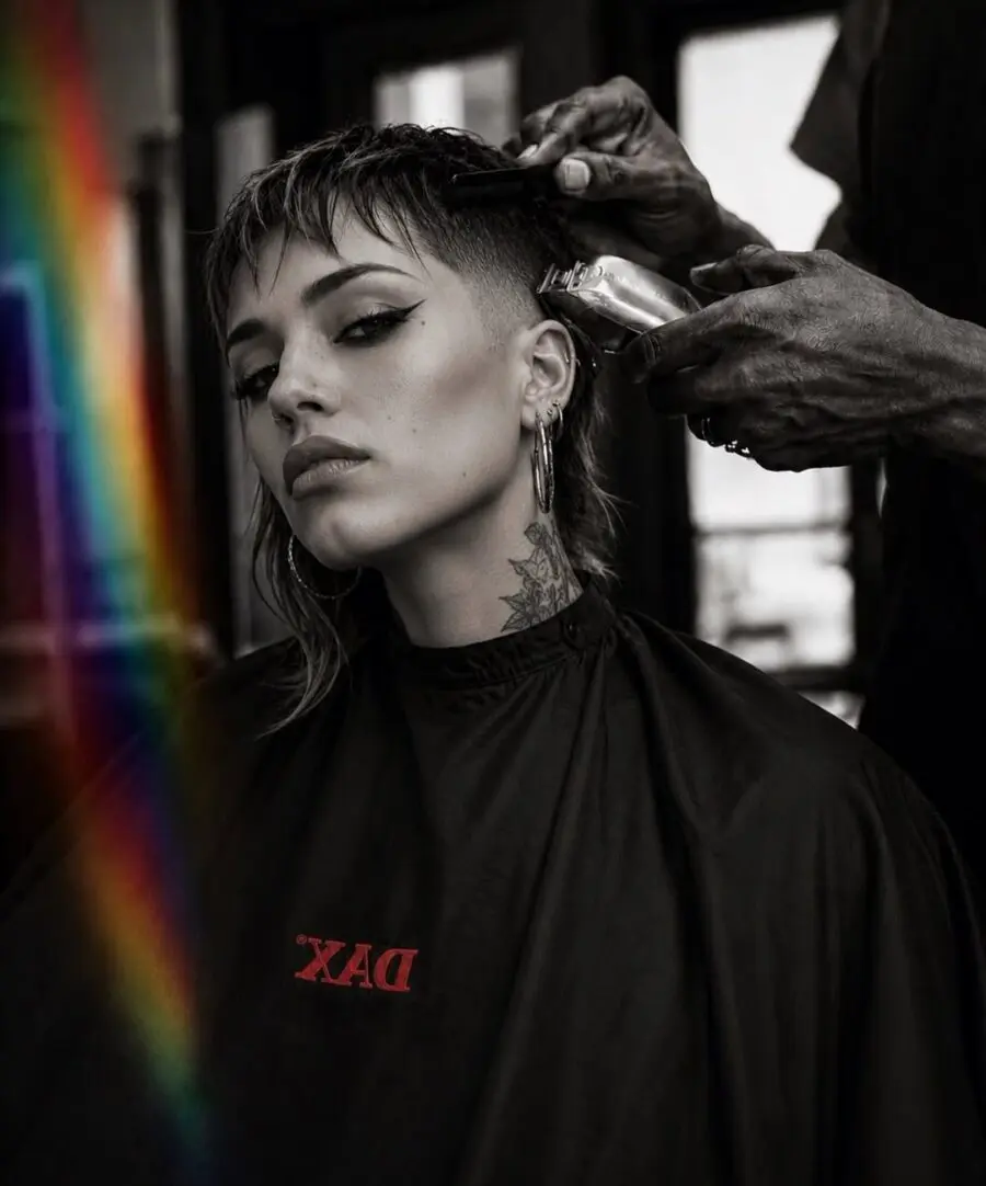Chic Undercut Style for Bold Women