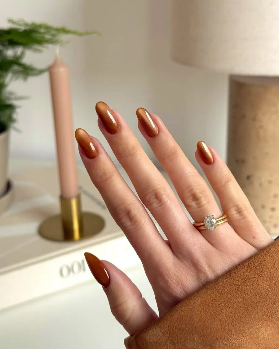 Chic Velvet Nails for a Cozy Vibe
