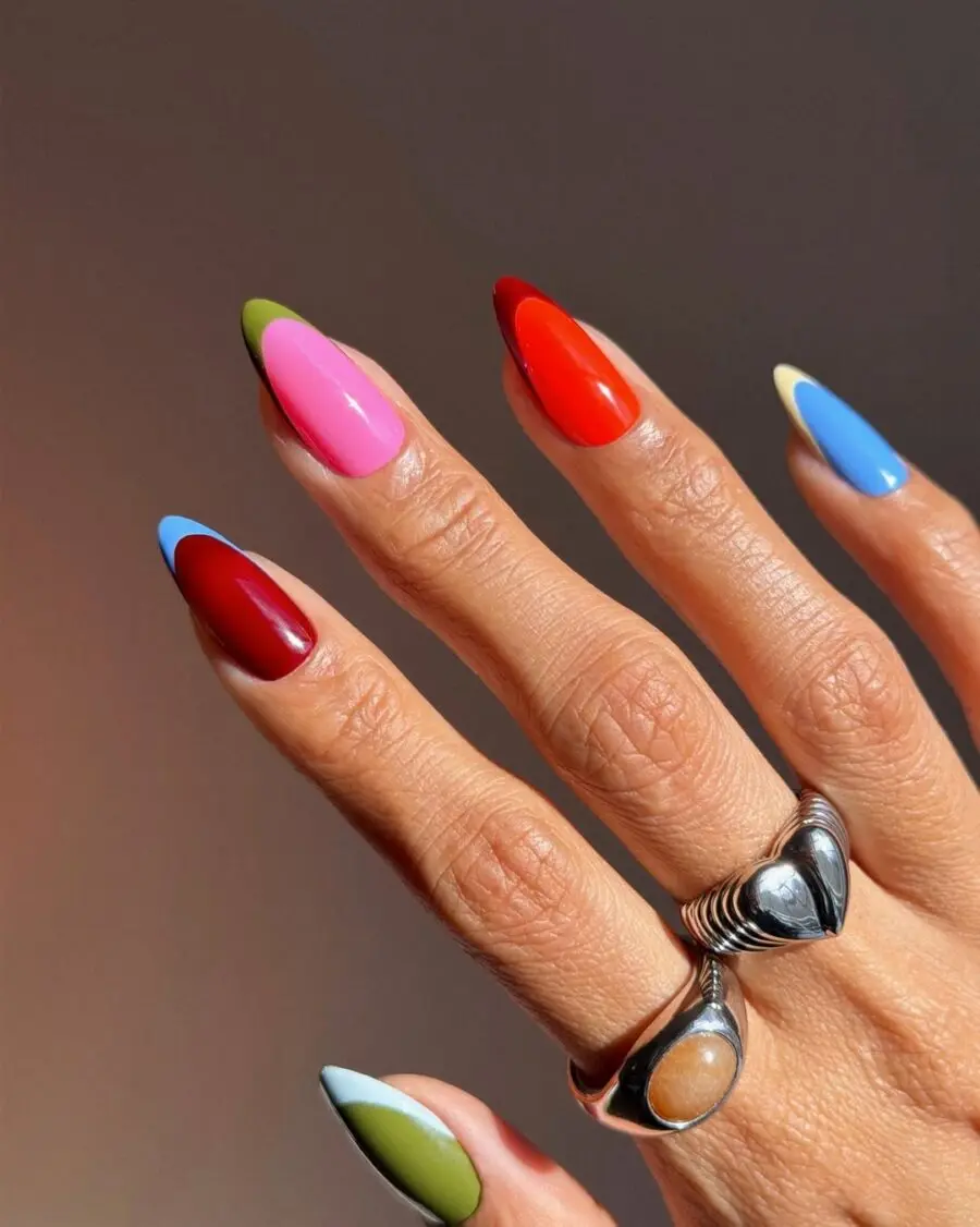 Bright and Bold Festival Nail Art Inspiration