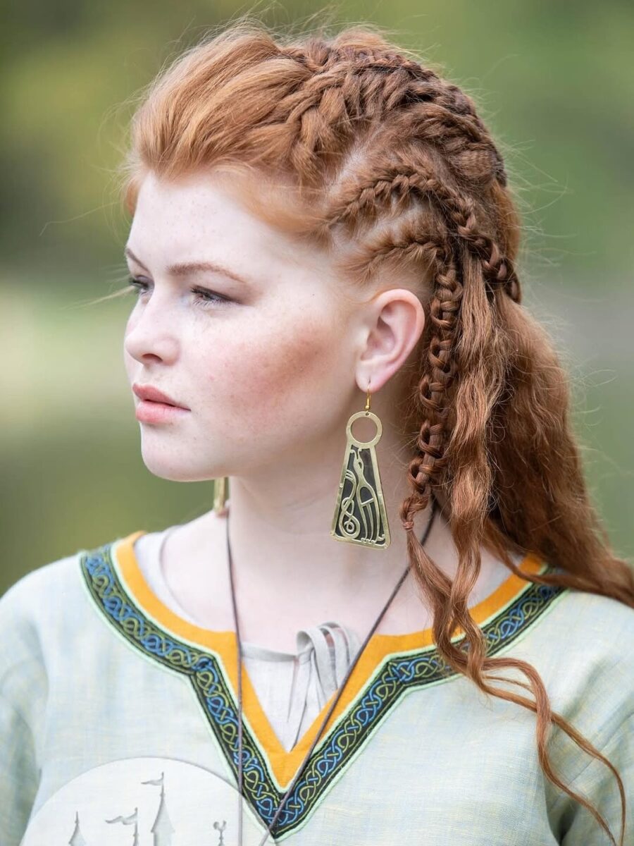 Intricate Viking Braided Hairstyle Inspiration