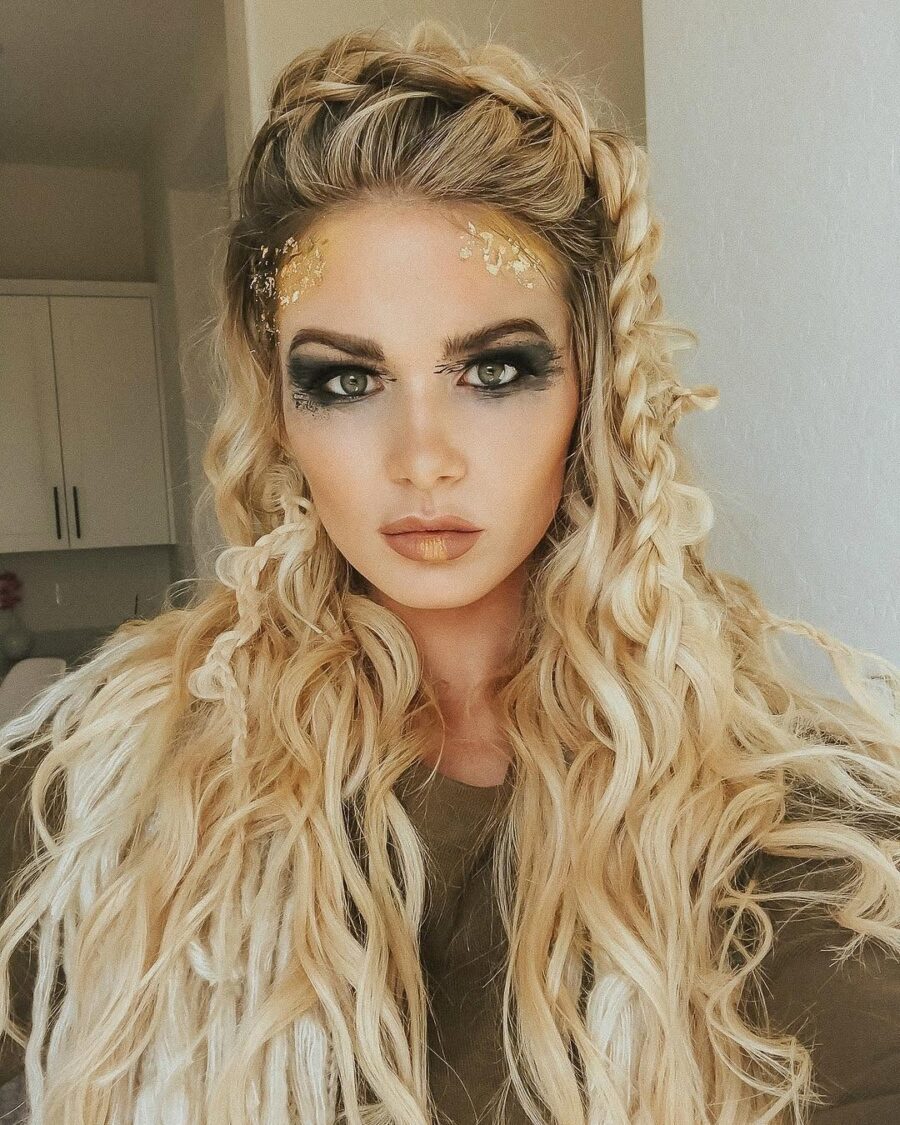 Intricate Braids and Cascading Waves Inspired by Vikings