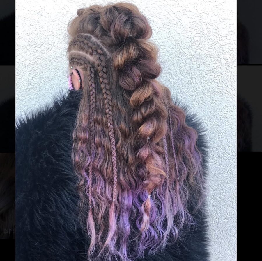 Stunning Viking-Inspired Braided Hairstyles