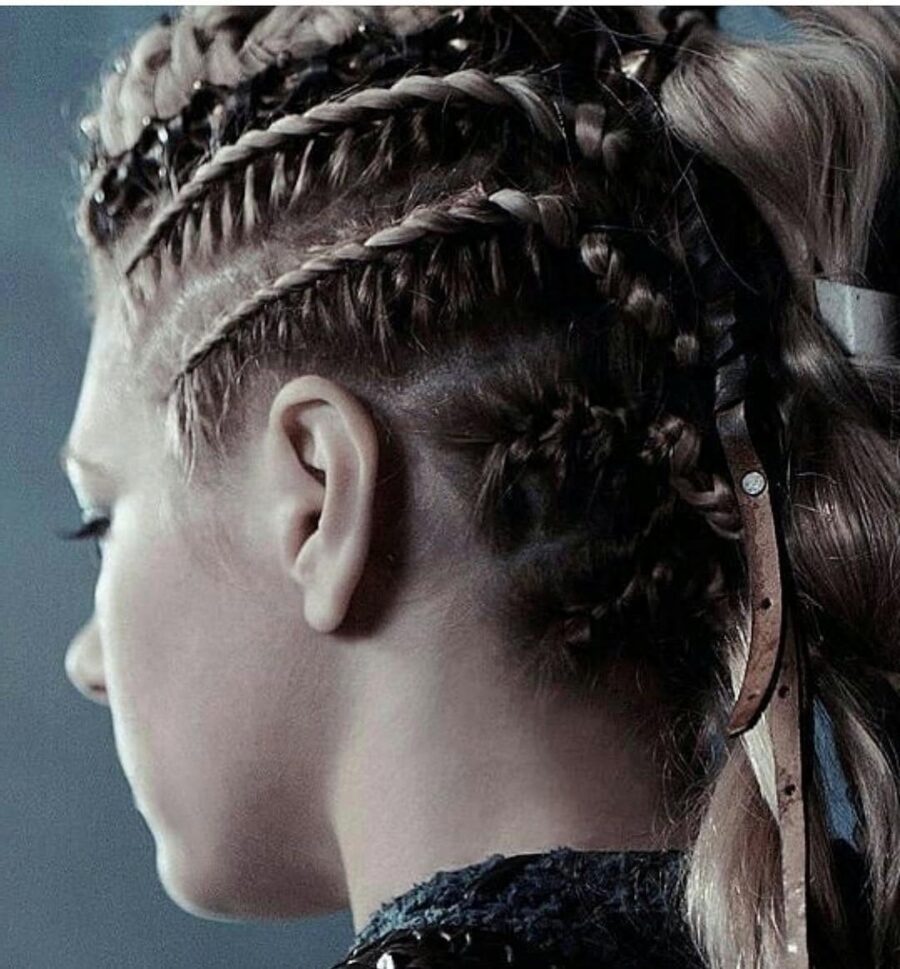 Intricate Viking braids for modern style