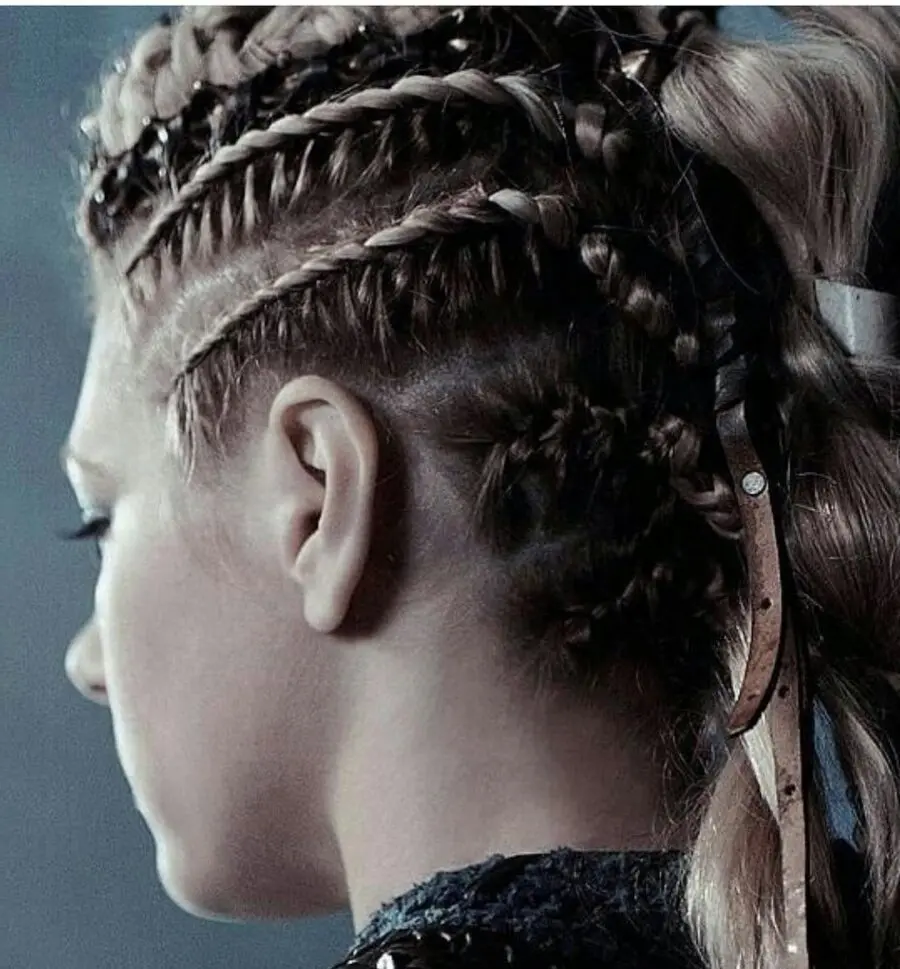Intricate Viking braids for modern style