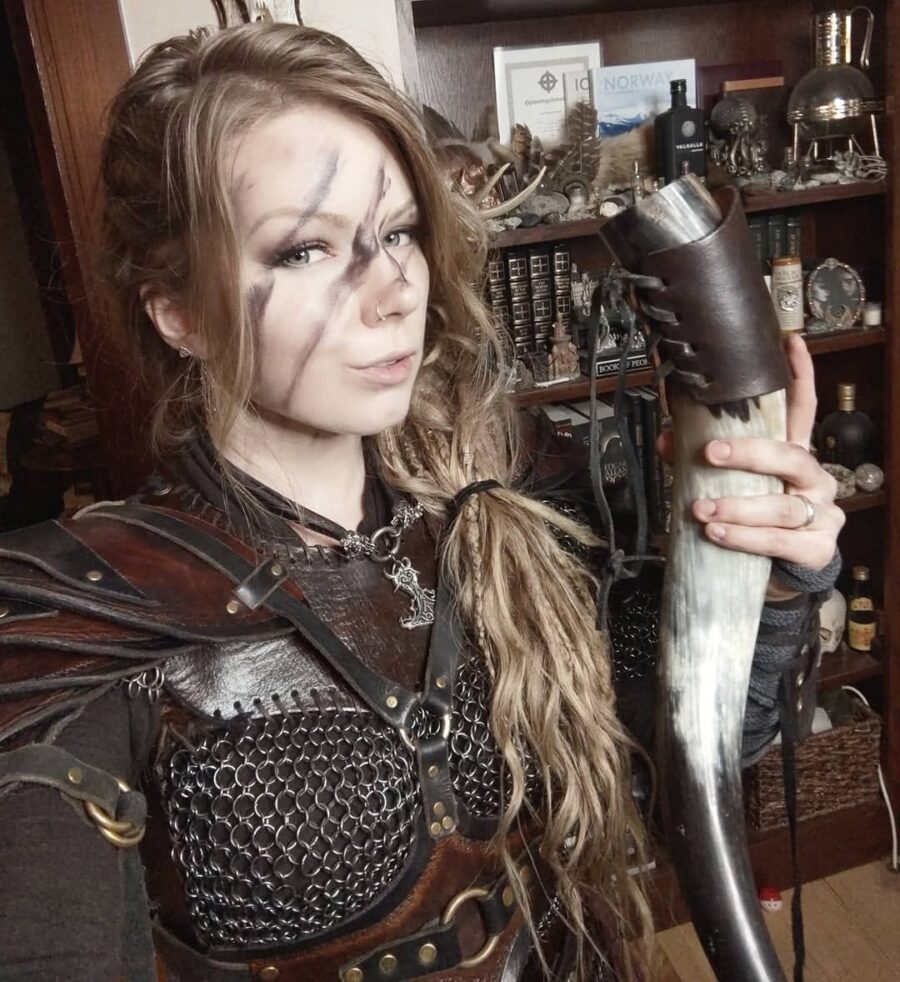 Unique Viking Hairstyle with a Modern Twist