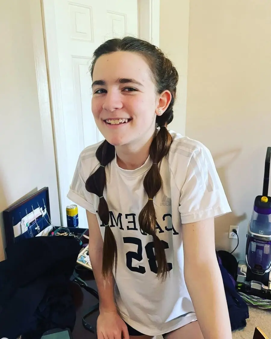 Double Braids for a Fun Volleyball Look