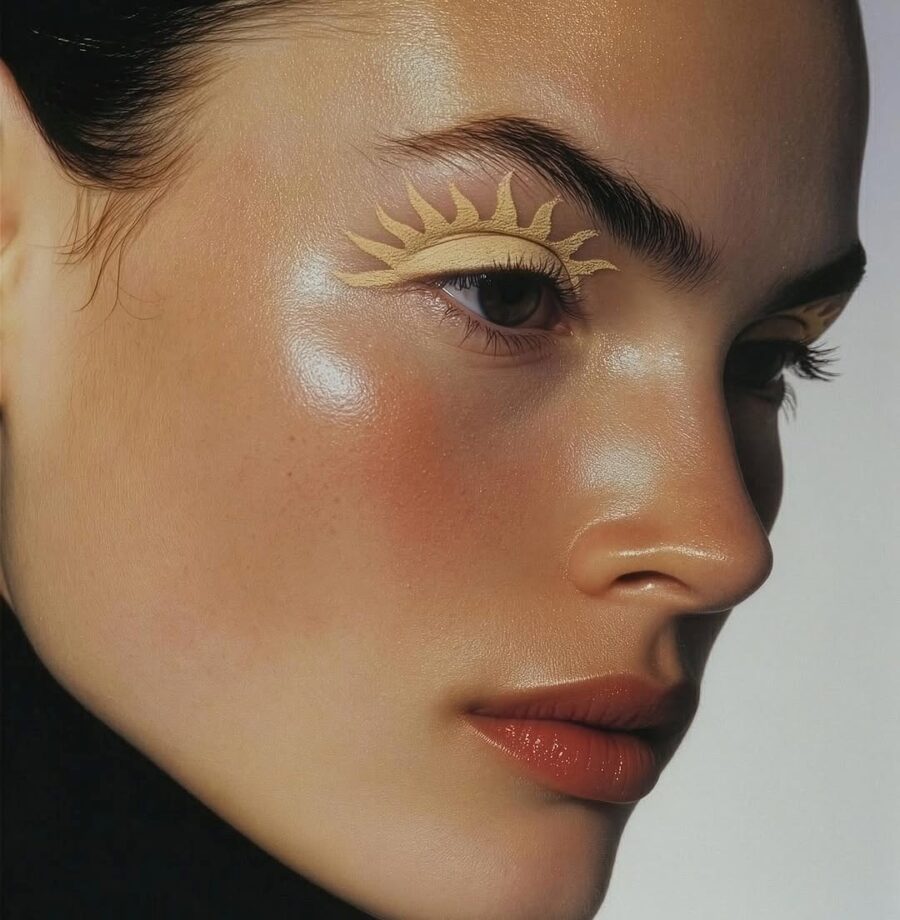 Sunburst Yellow Makeup for Bold Looks