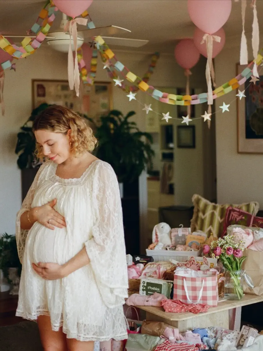 Chic Maternity Wear for Baby Showers