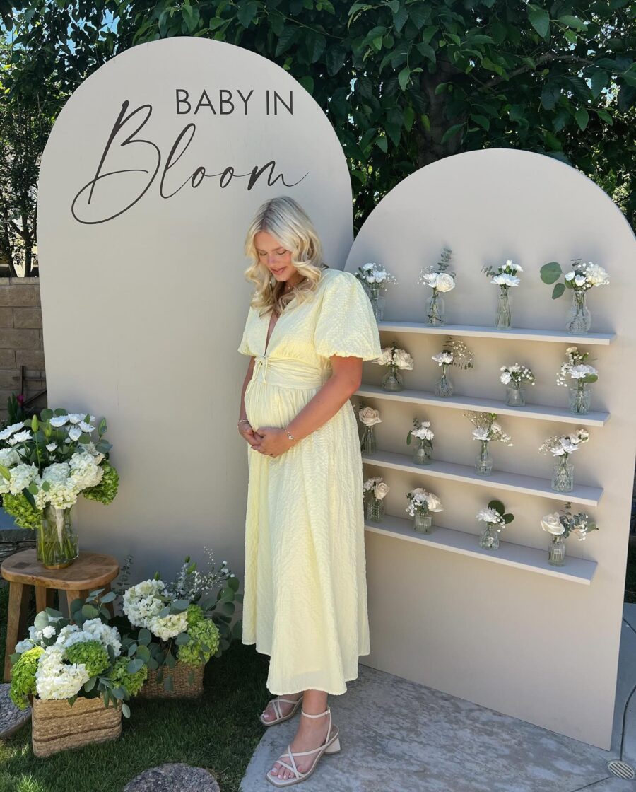Charming Yellow Dress for Celebrate Mom-to-Be