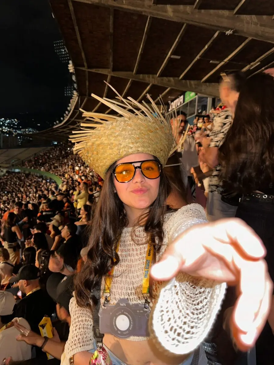 Bold and Unique Bad Bunny Concert Look