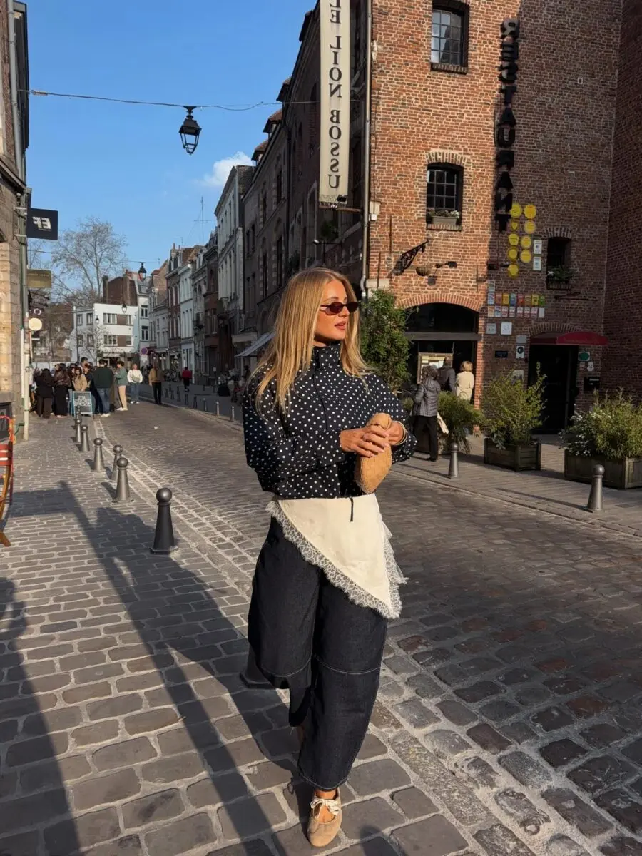 Stylish spring vibes with chic ballet flats