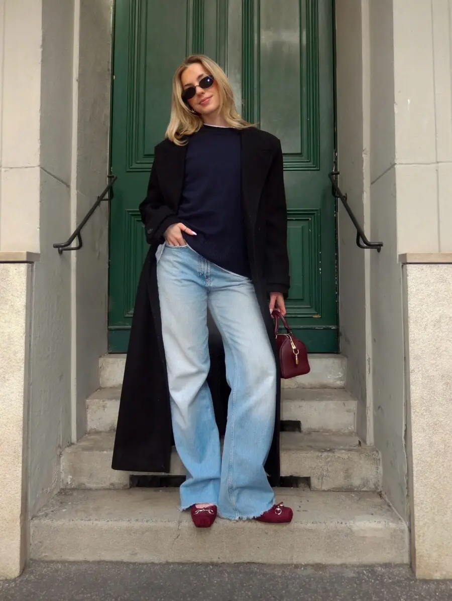 Chic and Casual Urban Ballet Flats Look