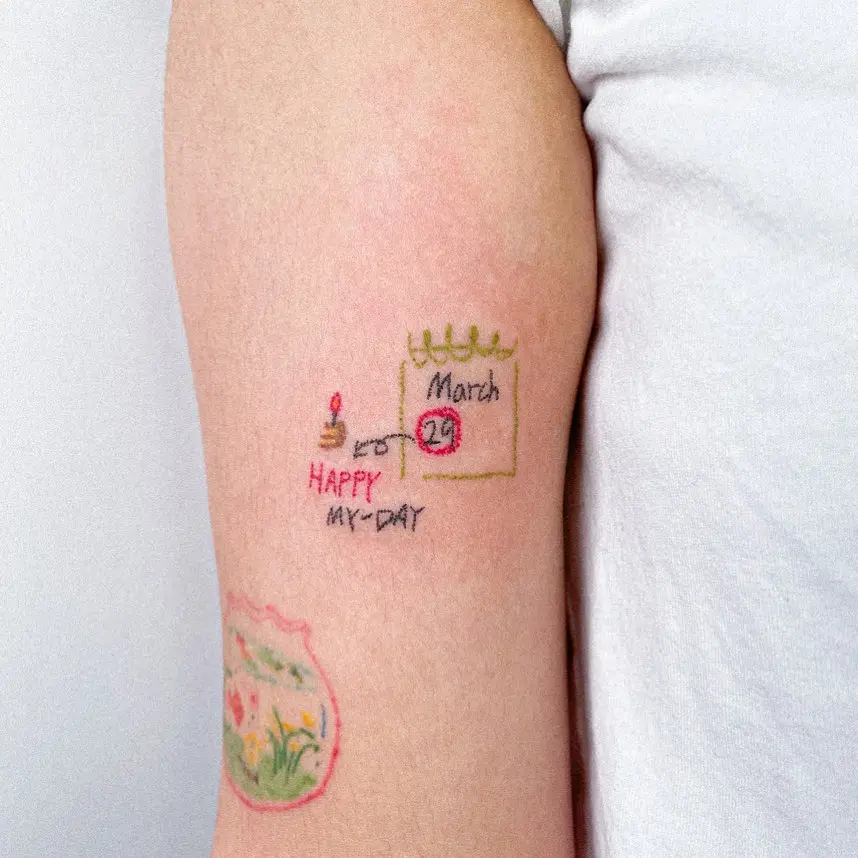 Celebrating Life with Fun Birthday Tattoos