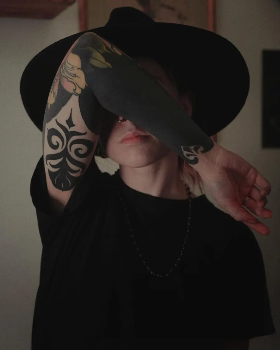Artistic Exploration of Black Sleeve Tattoos