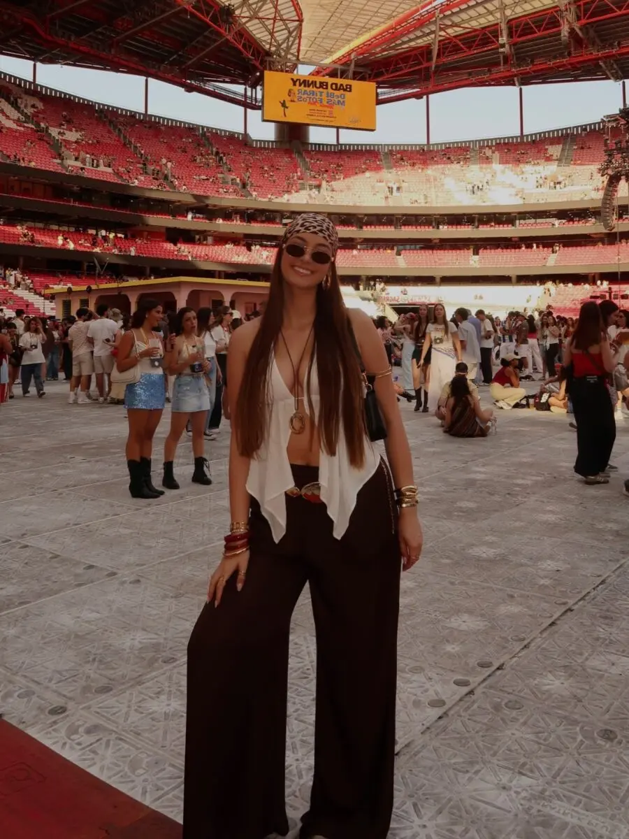 Bohemian Vibes at Bad Bunny's Concert