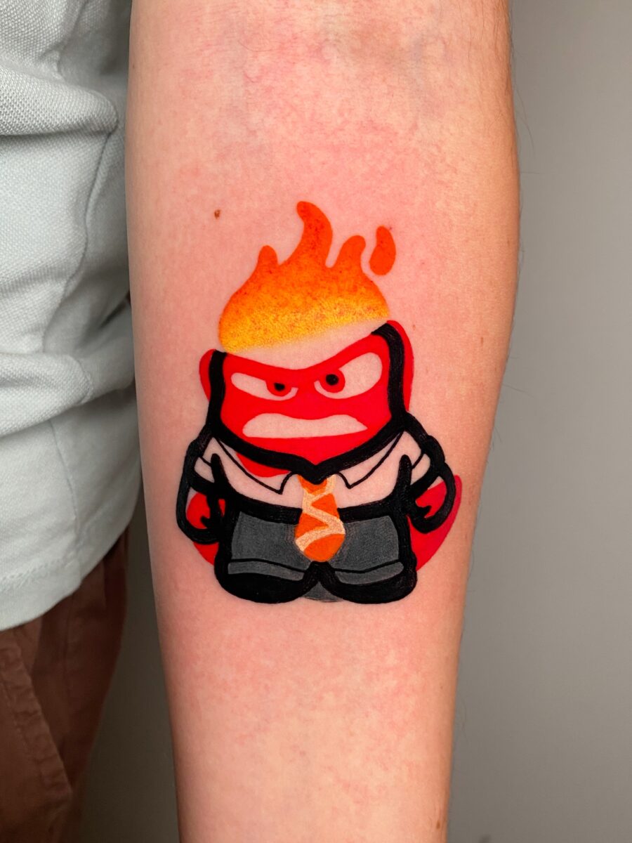 Emphasizing emotions through vibrant tattoo art