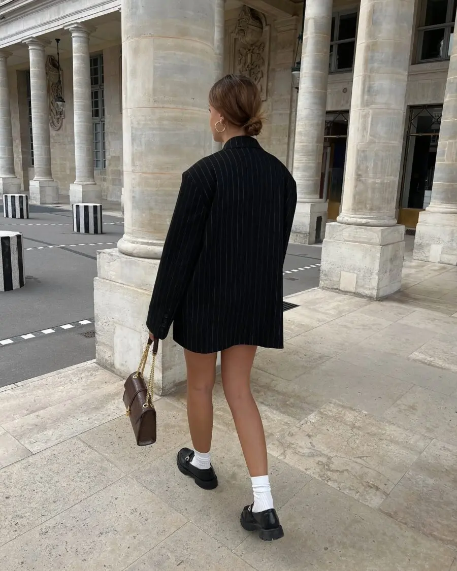 Chic Blazer Dress for Urban Outings
