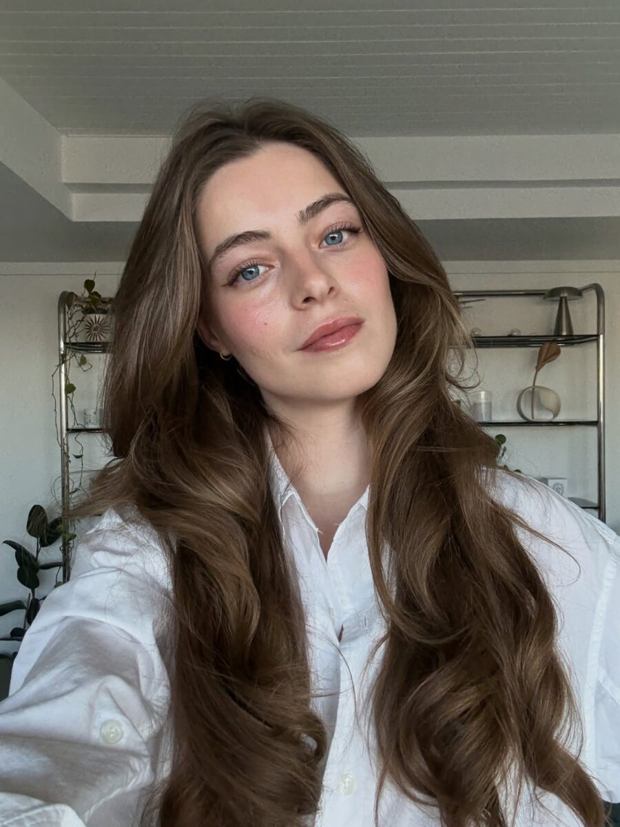 Effortlessly radiant clean girl makeup style