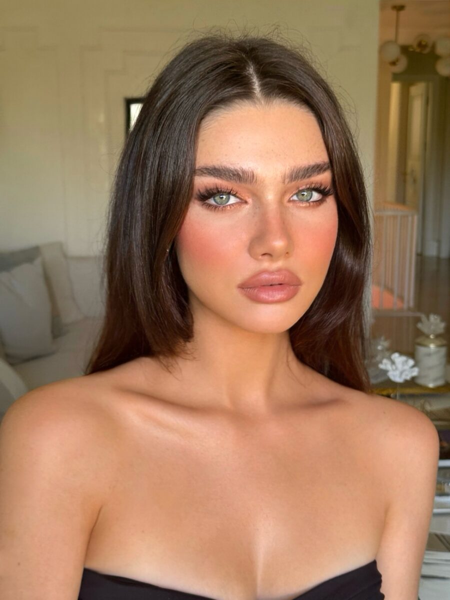 Radiant natural glow with clean girl vibes
