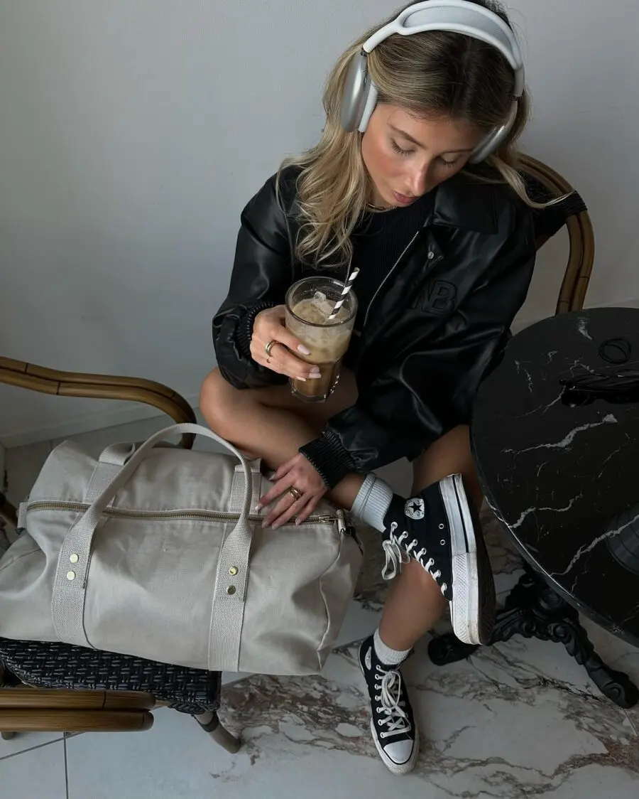 Chic Converse outfit for a casual day out