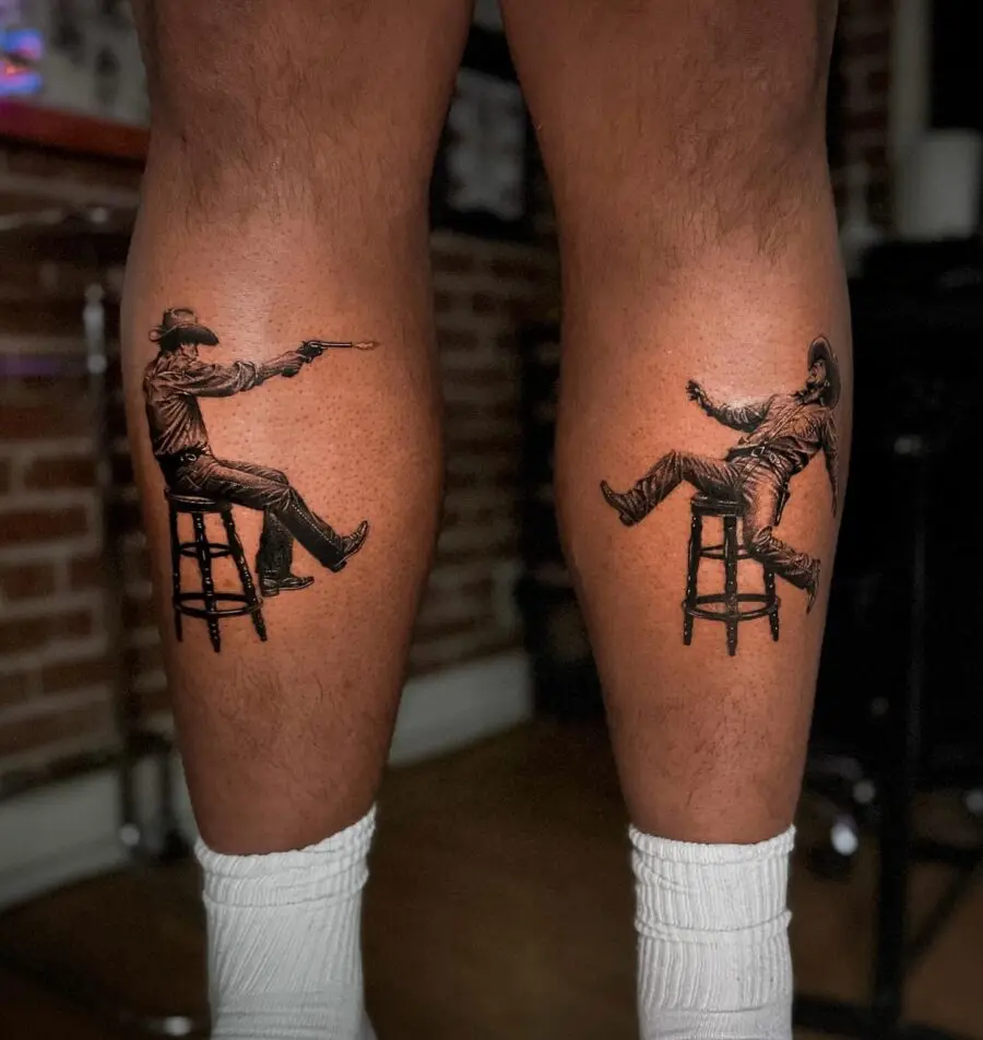 Dynamic Cowboy Tattoos Made for the Bold
