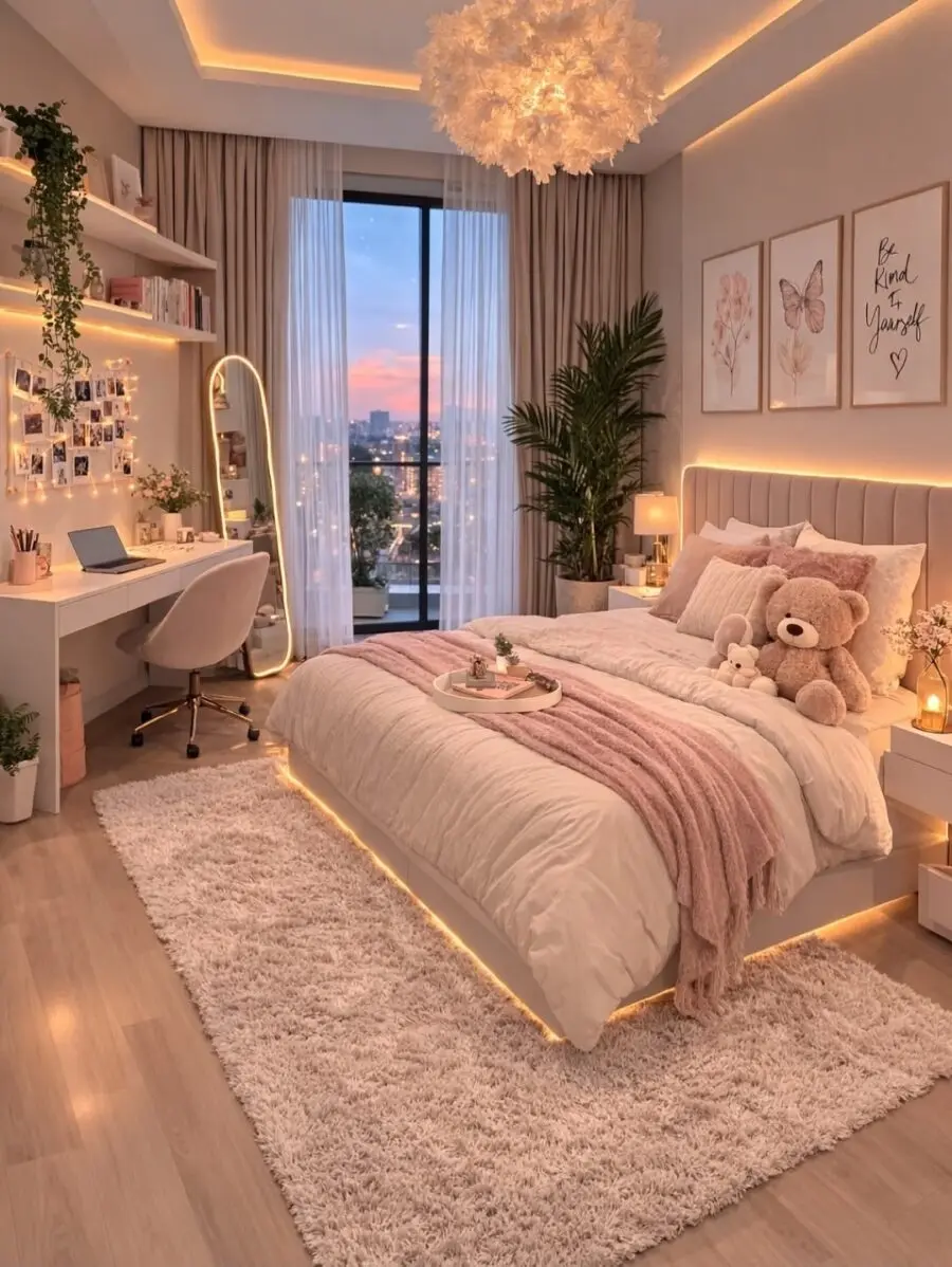 Chic and cozy modern bedroom design inspiration