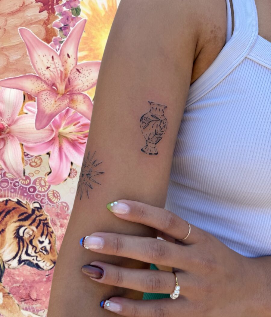 Stylish and delicate dainty tattoo designs